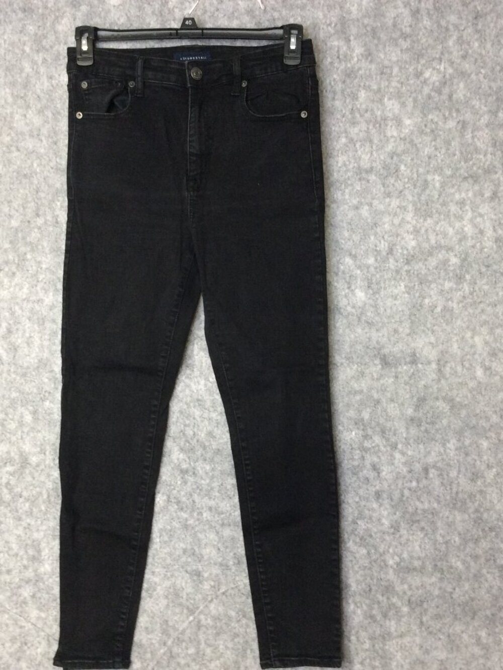 Aeropostale Super High Rise Ankle Jegging Black Jeans Women's Size 10R